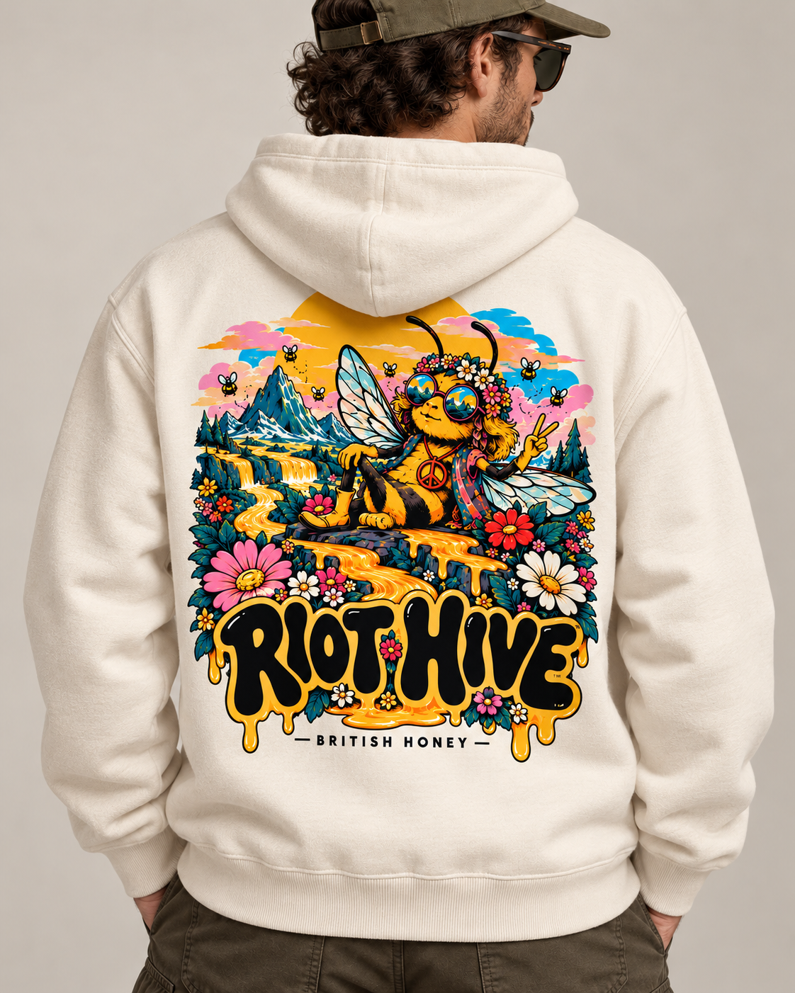RIOT HIVE Graphic Hoodie